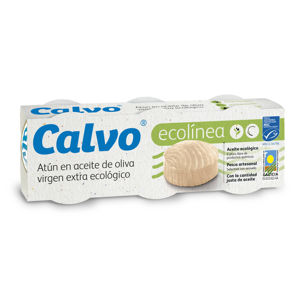 Calvo Tuniak v BIO extra panenskom olivovom oleji 3x65 g